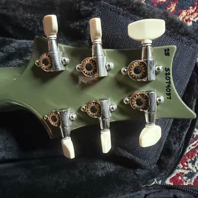 PRS S2 McCarty 594 Double Cut - 2025 - USA everything - Olive drab, Nitro, 2025 image 6