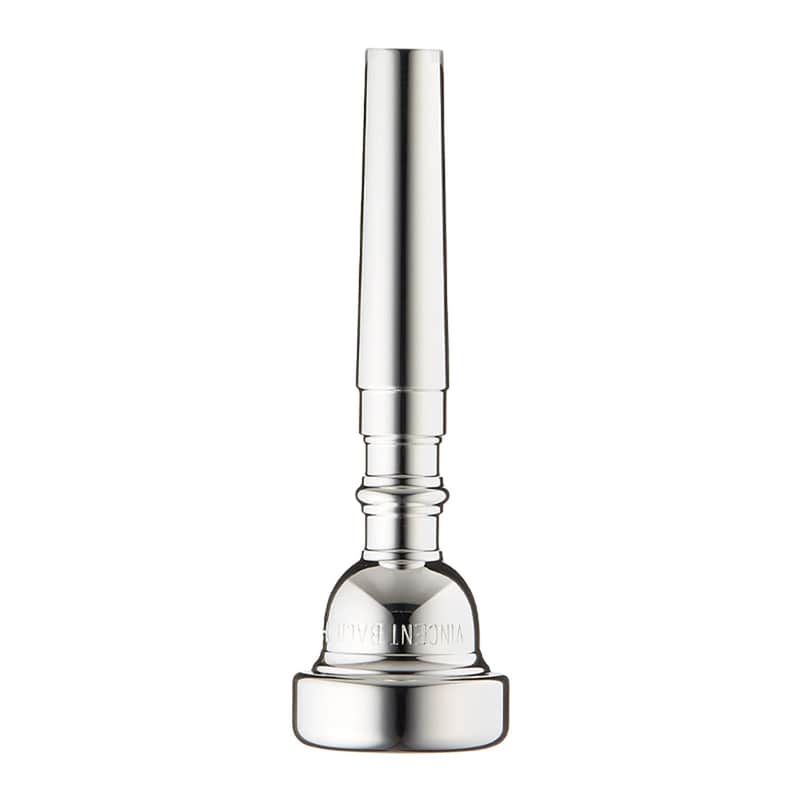 Bach Classic Silver Plated Trumpet Mouthpiece, 1B image 1