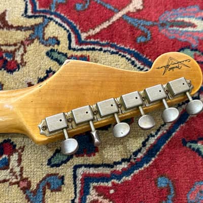 Fender Custom Shop '59 Heavy Relic Stratocaster 2022 Aged White Blonde image 19