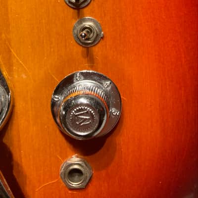 Mosrite VIII 1984 - Red burst/ Sunburst. image 6