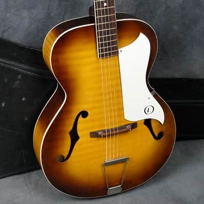 Beautiful Vintage 1950's Kay Hollowbody Archtop Guitar w/Kelvinator Headstock image 1