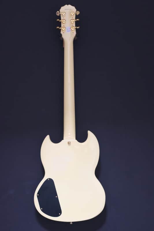 Epiphone G-400 1961 Les Paul SG Custom 2004 Vintage White | Reverb