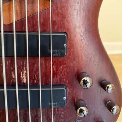 2011 Ibanez Sr505 - Brown Mahogany Flat image 5