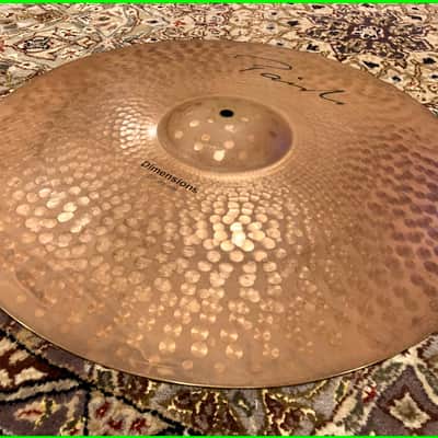 Paiste Signature Dimensions 20" Dry Ride Cymbal 2485g from 1999 ~ CONTROLLED DARK PING with Sound File! image 6