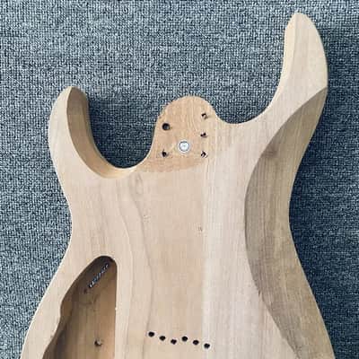 Solid Mahogany Guitar HH DIY Project Body image 6