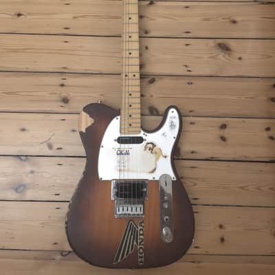 JONNY GREENWOOD TELECASTER (THE PAINTED PLAYER CO.) image 1