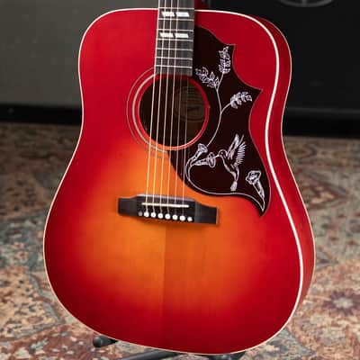 Gibson Hummingbird Special Acoustic/Electric Guitar - Satin Vintage Cherry Sunburst with Gig Bag image 3