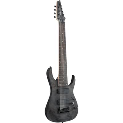 Ibanez RG Axe Design Lab RG9PB 9-String Electric Guitar - Transparent Gray Burst image 2