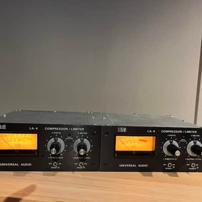 UREI LA-4 Compressor Limiter Pair Blackface - Serviced // Eddie Ciletti Mod image 2
