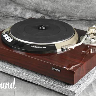 Denon DP-55M Quartz direct drive record player in Very Good condition image 8