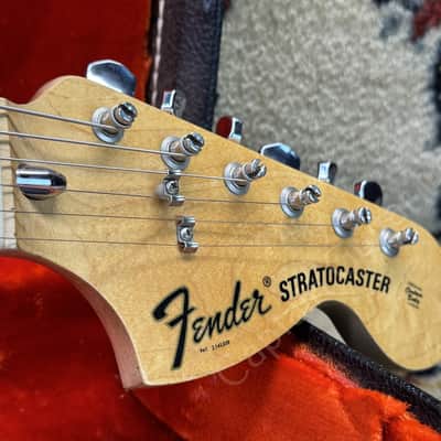 1974 Fender - Stratocaster Hardtail - Olympic White - ID 6020 image 13