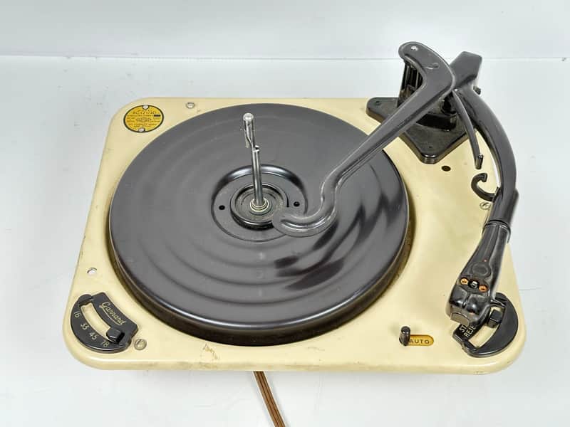 Garrard RC121/4D 4 Speed Auto Console Turntable image 1
