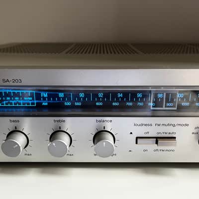 Technics SA-203 Vintage AM/FM Stereo Receiver, Tested, Excellent condition image 3