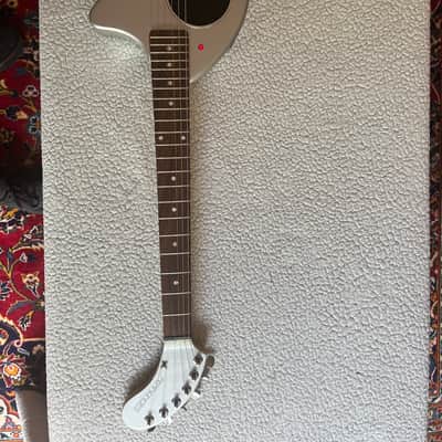 Fernande Nomad Deluxe Electric Guitars Silver/Gray image 5