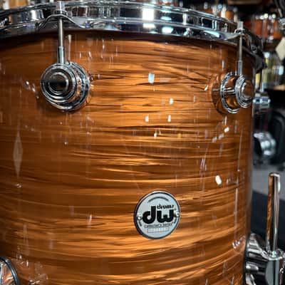 ~WOW!~ DW Collectors Series SSC Maple 4-Piece 10/12/16/22 Drum Kit Set in Bronze Oyster FinishPly with Chrome Hardware image 10