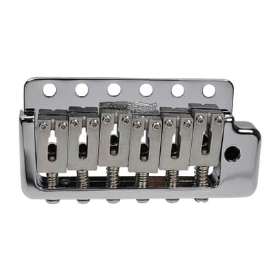Wilkinson 54mm Stainless Steel SOLID Steel Block, Import Strat, Japan Strat Chrome image 4