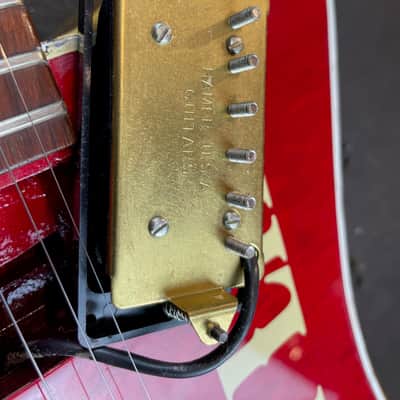 Hamer Miller High Life from 1986 in Red/Gold with original Hardcase image 12
