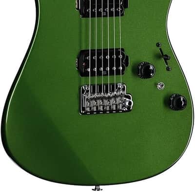 Ibanez AZ2402 AGM Prrstige Electric Guitar. Apple Green Metallic with Case image 2