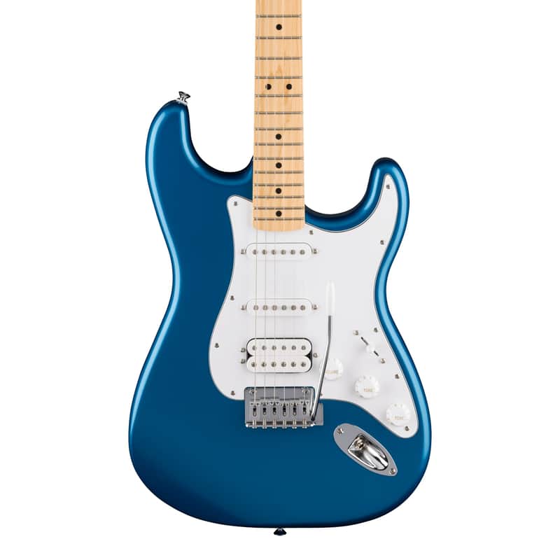 Fender Standard Stratocaster HSS MP White Pickguard Aqua Marine Metallic image 1