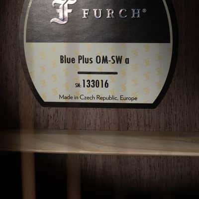 Furch Blue Plus Orchestra Model Guitar Spruce/Walnut Grand Auditorium Acoustic Guitar #3016 image 4