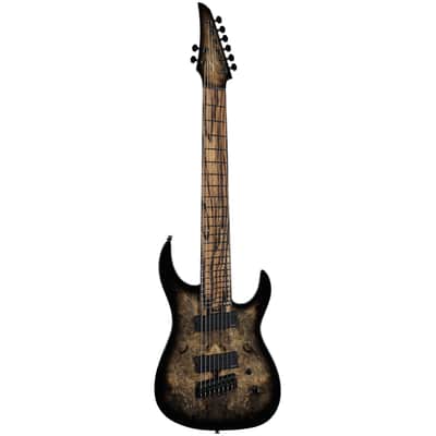 Legator Ninja N8FOD Multi-Scale Electric Guitar, 8-String, Jupiter Burst, Open Box (Very Good) image 3