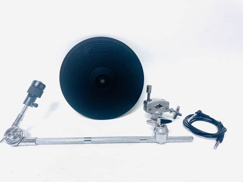 Used Lemon 9” Crash Splash Cymbal w Arm Bundle for Roland Alesis Kit image 1