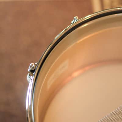 Pearl 14x6.5 Free Floating Phosphor Bronze Snare Drum image 6