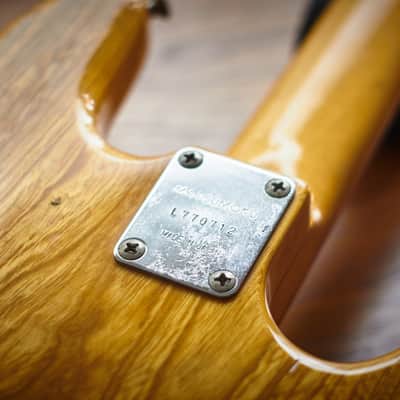 Aria Pro II JB-600N Jazz Bass 1977 Aged Natural Gloss image 5