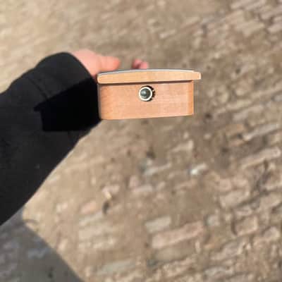 Banana head floyd rose nut stainless steel 22 frets Sickle head Maple guitar neck 25.5inch hole 10mm Lock nut Satin image 4