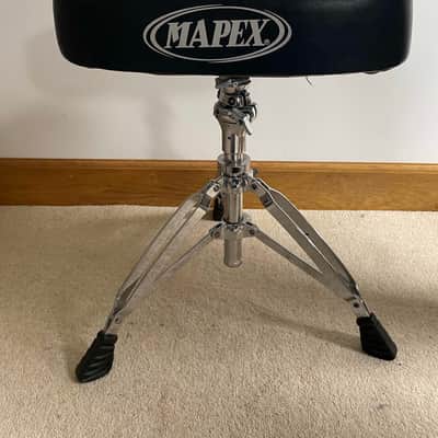 2005 Tama Superstar 5 Piece Drumkit, with tags. Sabian AAX ride symbol, High Hat and 2x crash symbols. Tama single pedal and additional double pedal, with tags. Mapex drum throne. 1x Meinl Cowbell with stand. image 12