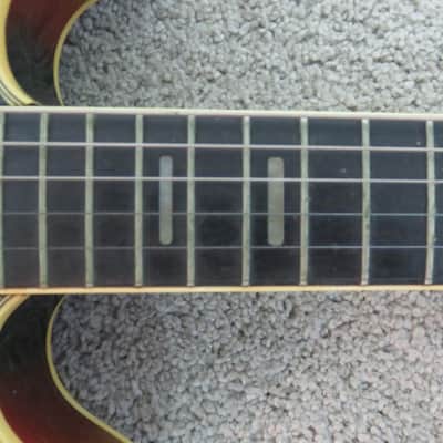 Vintage 1966 Vox Bobcat Guitar Sunburst Very Clean 3 Pick Ups Tremolo Wow image 3