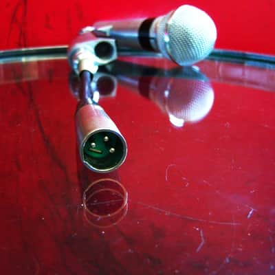 Vintage 1970's Shure 565S dynamic cardioid microphone Low Z Satin Chrome w accessories SM58 565SD 565 # 3 image 17