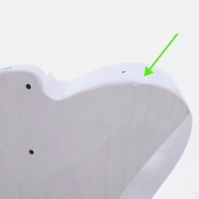 Fender American Ultra Luxe Vintage Telecaster Body Nitro Heirloom Lacquer 2026 - White Blonde Heirloom Nitro Lacquer image 5