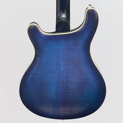 Paul Reed Smith PRS SE Hollowbody II Electric Guitar w/ Case - Faded Blue Burst image 4