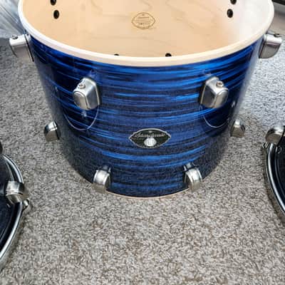 Tama Starclassic Maple 2004 Blue Silk EFX 4pc - NEVER PLAYED image 9