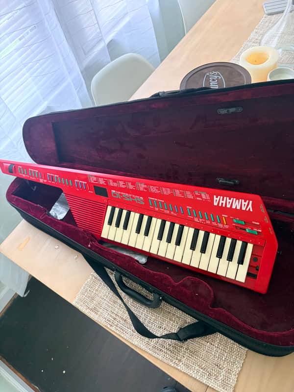 Yamaha SHS-10R Keytar 1987 - Red image 1