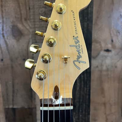 Fender 2017 Mod Shop Stratocaster Aqua Marine Metallic with Fender hardshell Case image 12