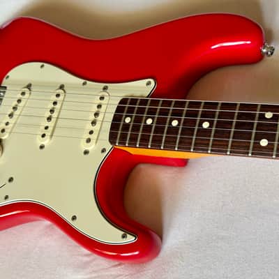 Fender Stratocaster Mark Knopfler Signature 2003 - Hot Rot Red image 3