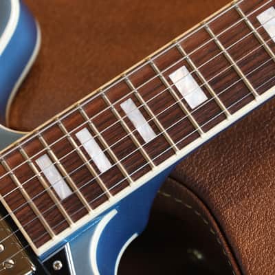 Unplayed! 2024 Gibson ES-335 Block Semi-Hollow Electric Guitar Pelham Blue image 8