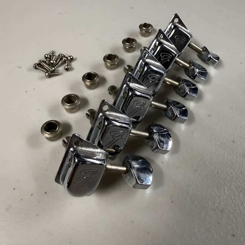 Mid-Late 1970's Fender Tuners with Bushings and Screws (T-410) image 1