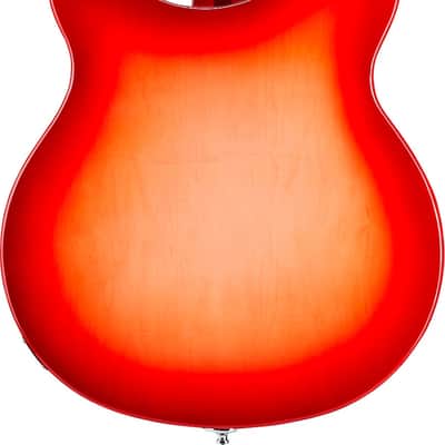 Rickenbacker 330 12-String Semi-Hollow Electric Guitar, Rosewood Fingerboard, Fireglo image 3