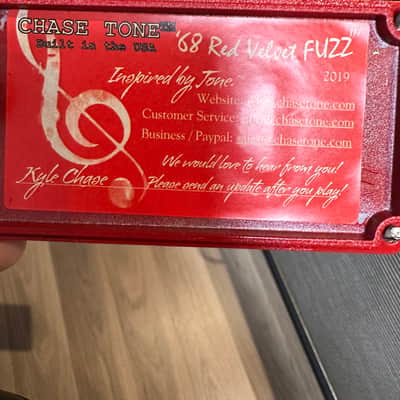 Chase Tone 68 Red Velvet Fuzz image 6