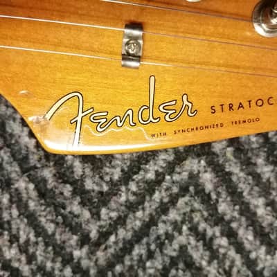 Fender  Hank Marvin Stratocaster MIJ 1996 Fiesta Red image 11