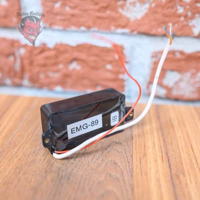 EMG 89-B Dual Mode Humbucker 2010s - Black image 3
