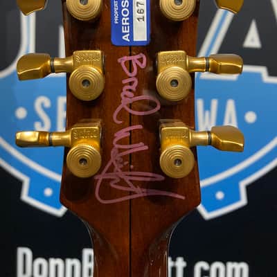 Brad Whitford’s Aerosmith, Autographed Gretsch Elliott Easton Model, PLUS Brad's Personalized Gretsch Shirt (#74) image 3