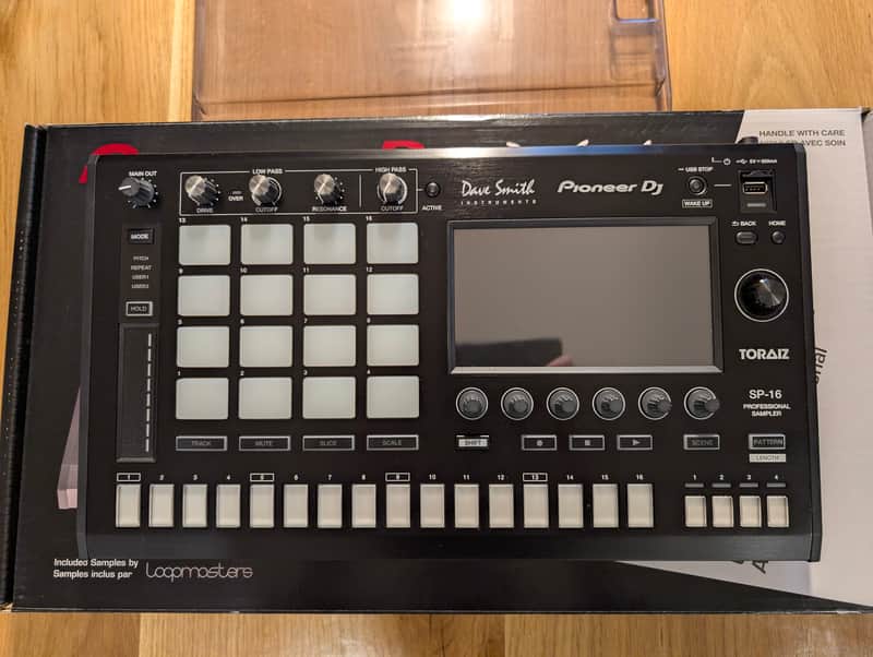 Pioneer Toraiz SP-16 Sampler and Sequencer 2010s - Black - Like New image 1