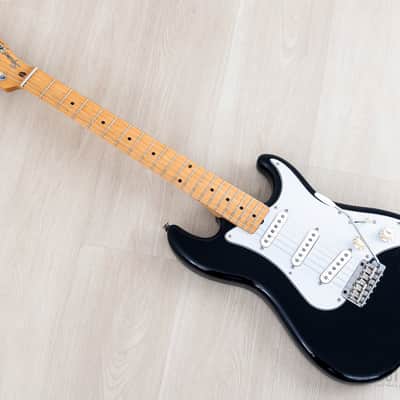 1986 Squier by Fender Bullet S3T (V2) Black w/ American Standard Pickups, E6-Serial Japan MIJ Fujigen image 12
