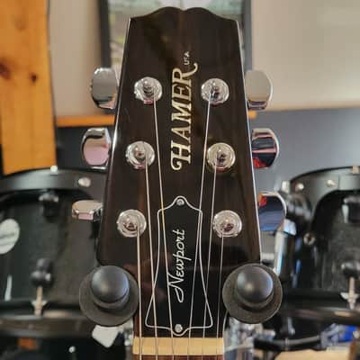 Hamer Newport Custom 2007 Jazz Burst image 8