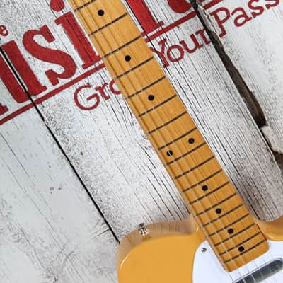 Fender Vintera III Late '50s Telecaster Electric Guitar Butterscotch w Gig Bag image 10