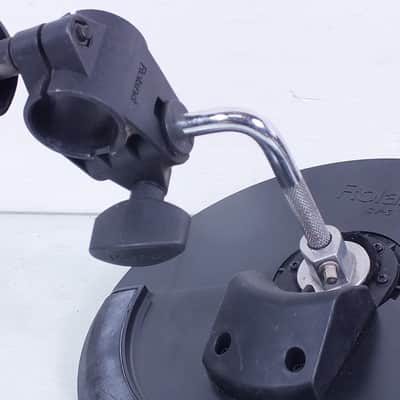 ROLAND V DRUMS CY-5 hi hat / crash / splash Cymbal & Mount image 3